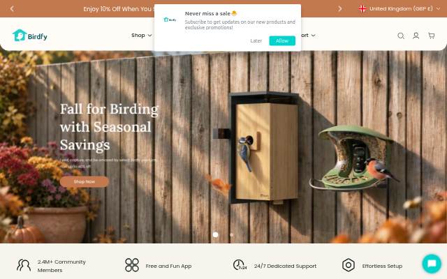 Startseite von birdfyuk