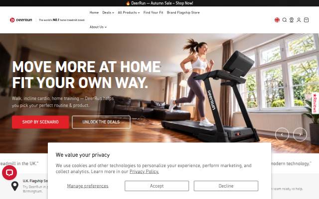 DeerRun - UK storefront