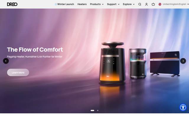 DREO Limited storefront