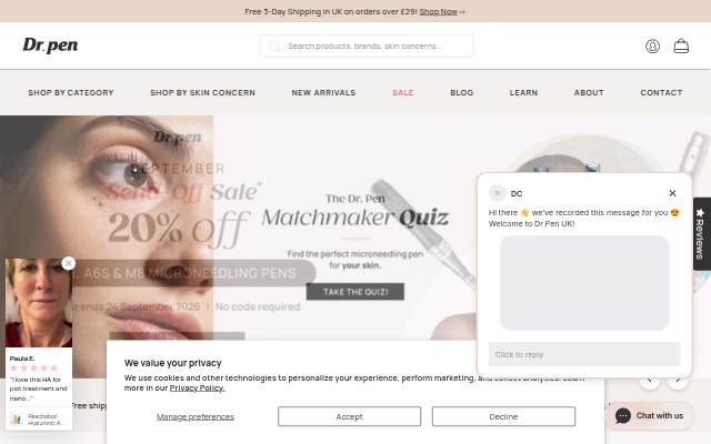 Dr Pen UK storefront