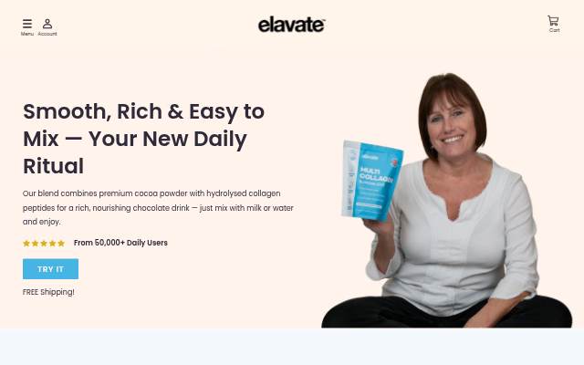Montra da Elavate Collagen