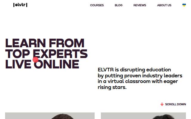 ELVTR UK storefront