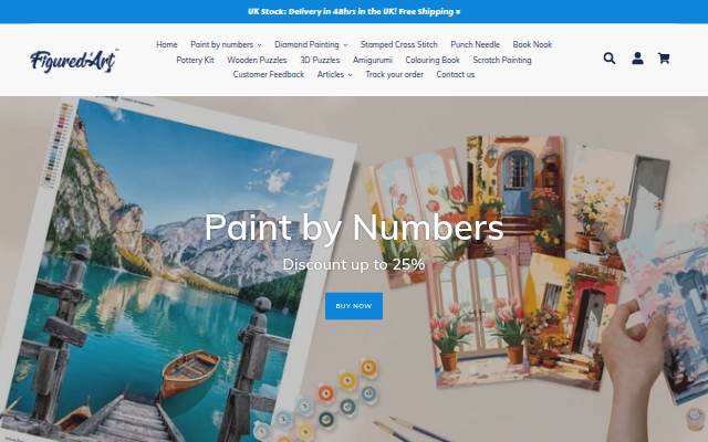 Figured'Art UK storefront
