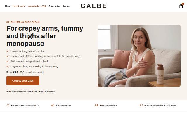 Startseite von uk.galbe.co