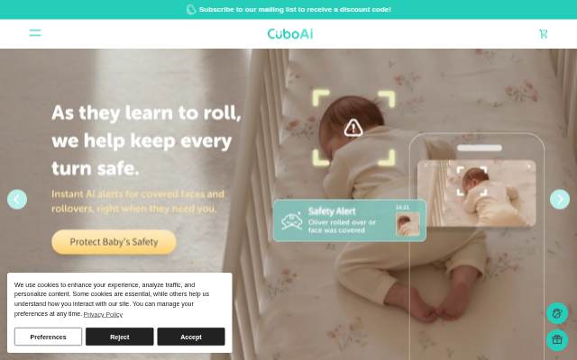Cubo AI - UK storefront