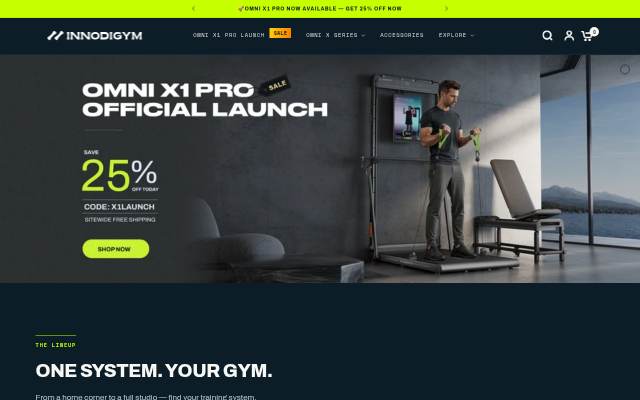 INNODIGYM United Kingdom storefront