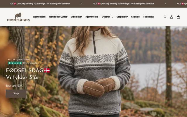 Uldspecialisten storefront