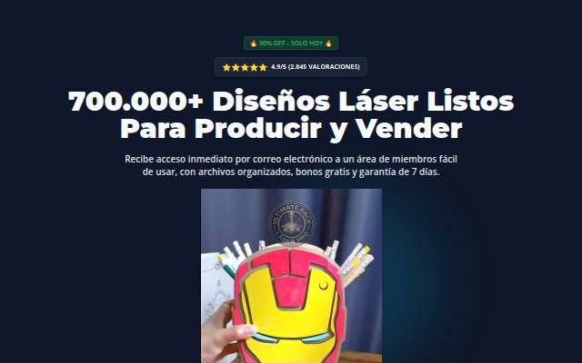 Ultimate Pack Láser PRO storefront
