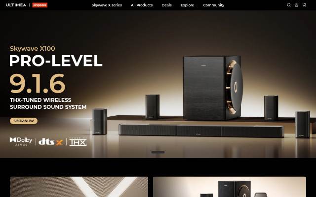 Ultimea storefront