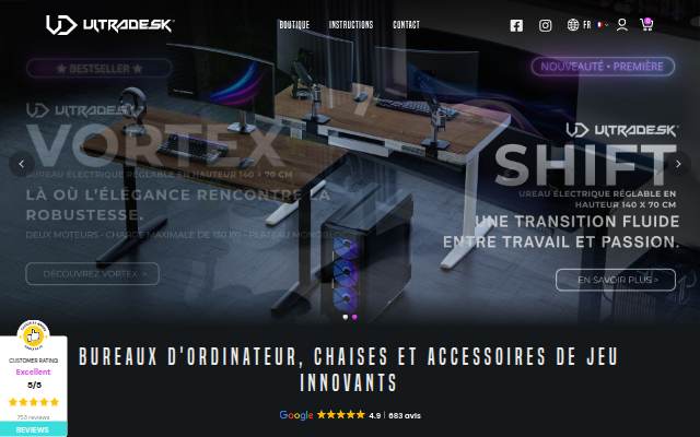 Montra da ULTRADESK