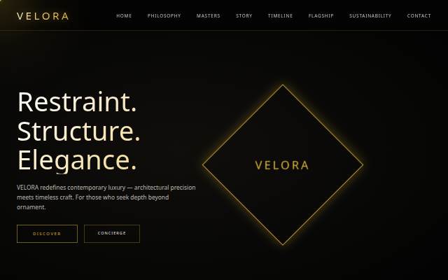 VELORA storefront