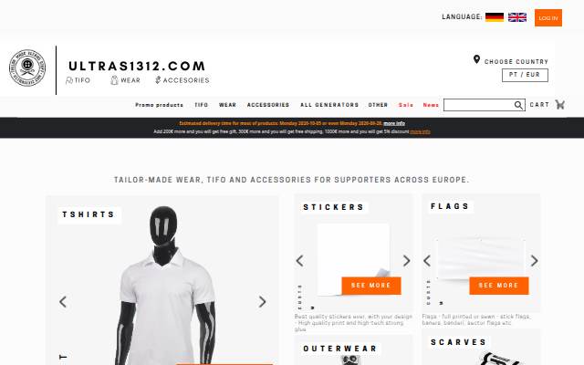 ultras1312.com storefront
