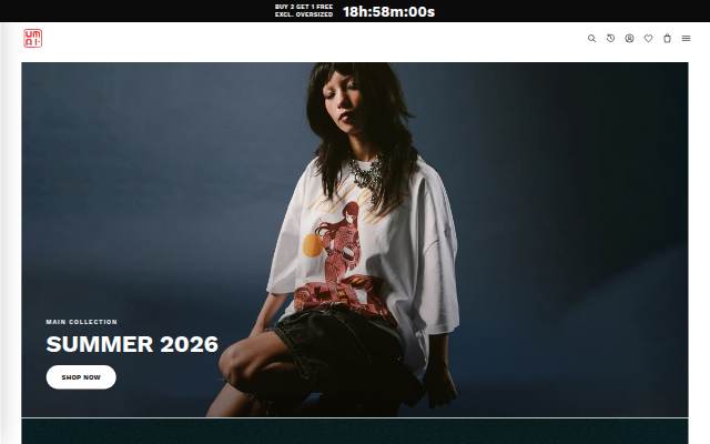 Umai Clothing storefront