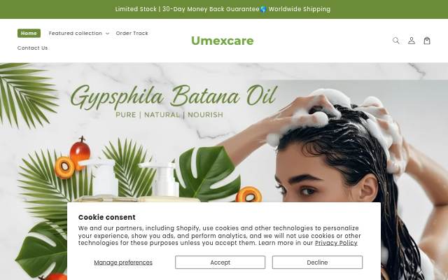 Startseite von Umexcare