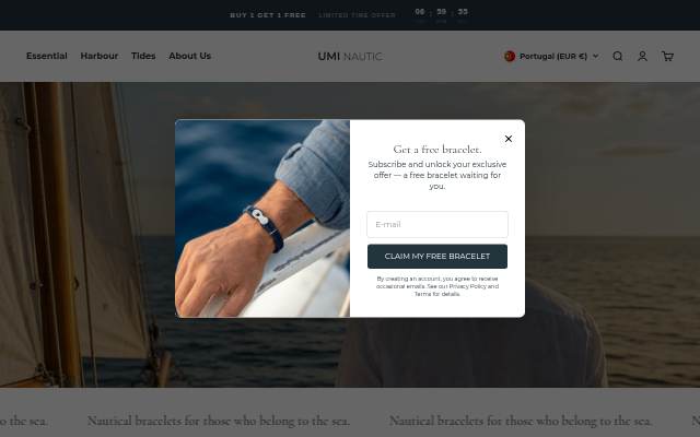UMI NAUTIC storefront