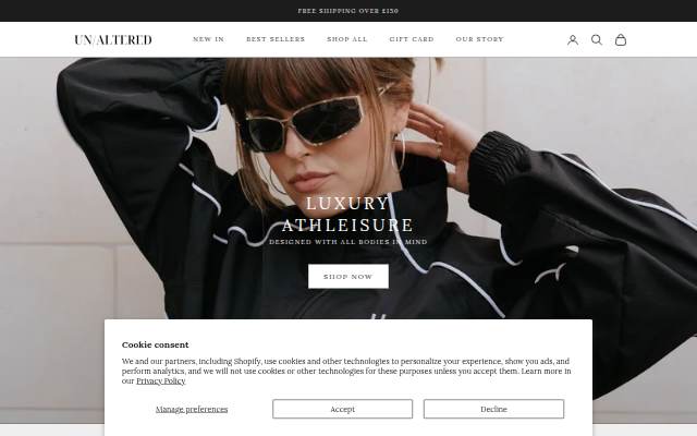 UN/ALTERED storefront