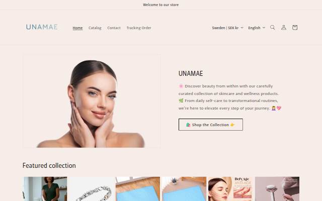 Unamae storefront