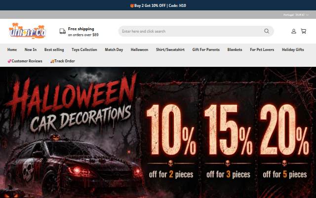 Unigifta storefront