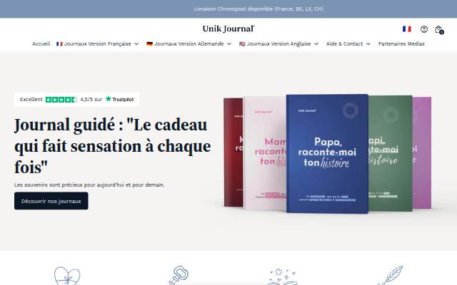 Unikjournal storefront
