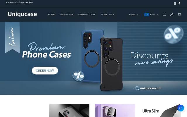 Uniqucase | Creative Phone Cases & Covers storefront