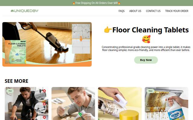 Floor Cleaning Tablets storefront