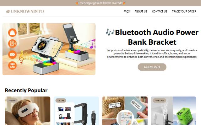 bluetooth audio power bank bracket storefront