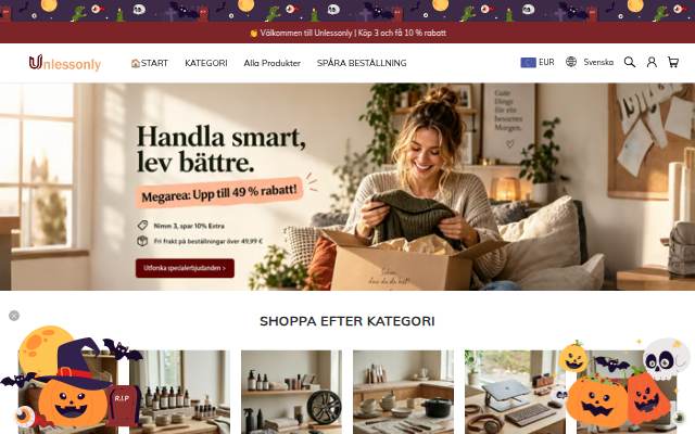 Unlessonly storefront