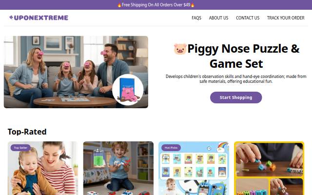 Flipping Fidget Toy Magnetic Fingerboard storefront