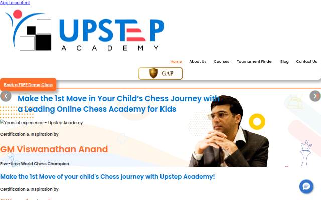 Upstep Academy storefront