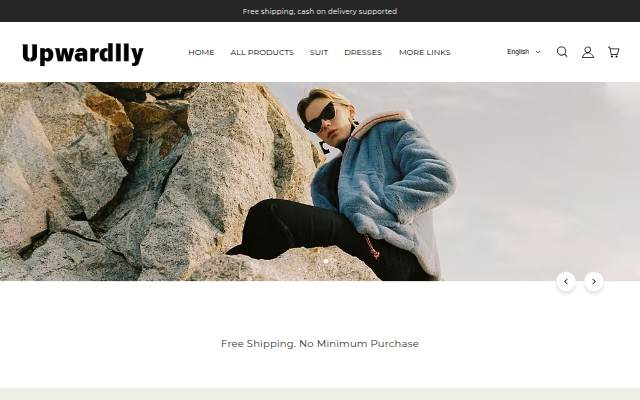 Upwardlly storefront