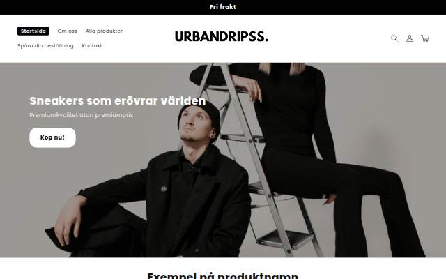 UrbanDripss storefront