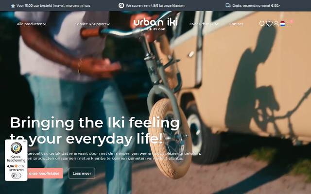 Urban Iki storefront