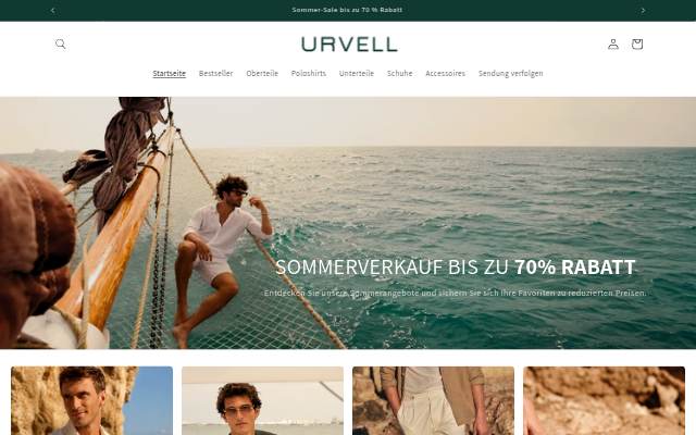 Urvell storefront