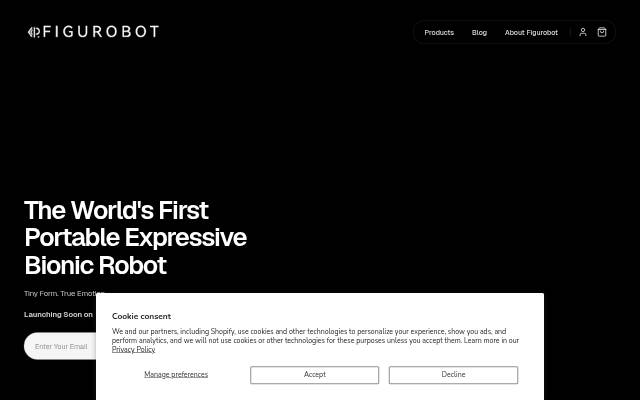 Figurobot storefront