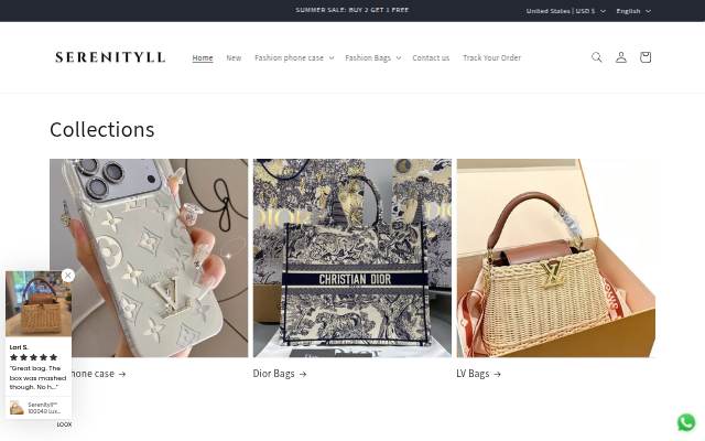 serenityll storefront