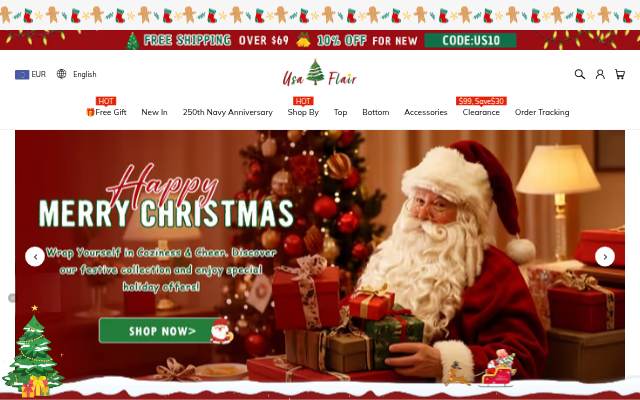 USAFlair storefront