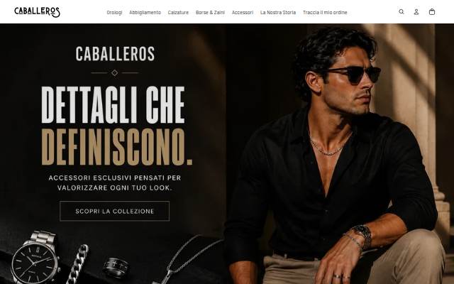 Caballeros Italia storefront