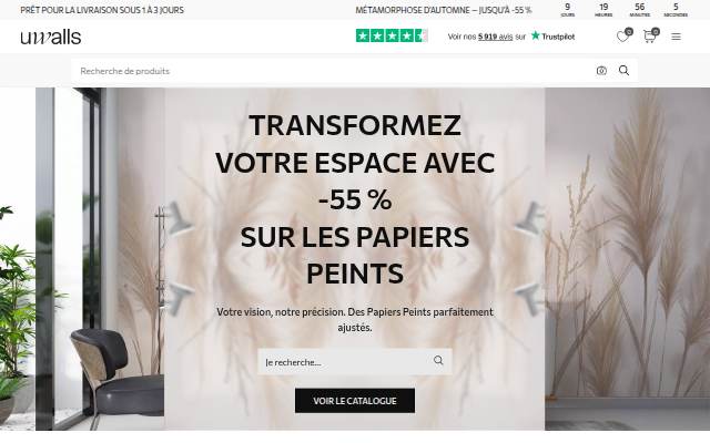 Papier peint sur mesure ― Tapisserie et tableaux muraux storefront