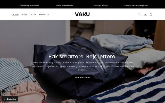 Vaku.dk storefront