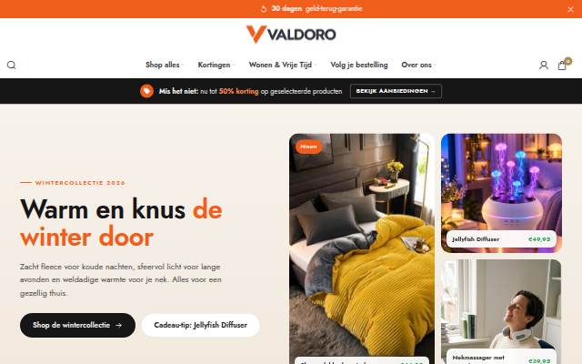 Valdoro storefront