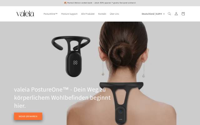 valeia storefront