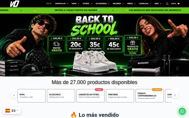 VALENCIADRIP storefront