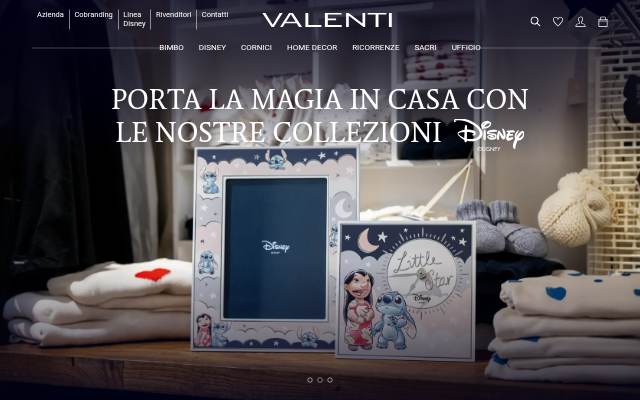 Valenti Argenti - Idee regalo in argento storefront