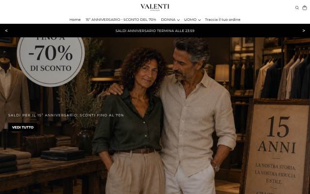 Montra da Valenti Firenze