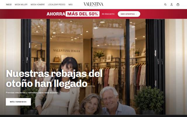 Startseite von Valentina Italia Moda