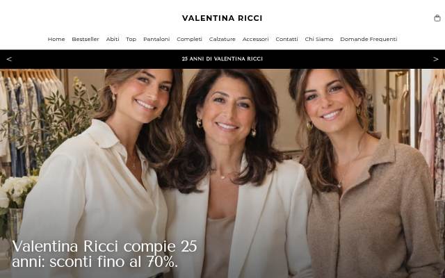 Valentina Ricci storefront