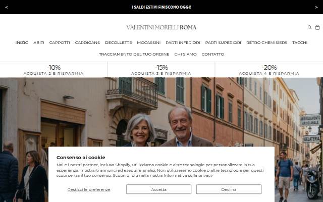 Vitrine de Valentini &amp; Morelli Roma