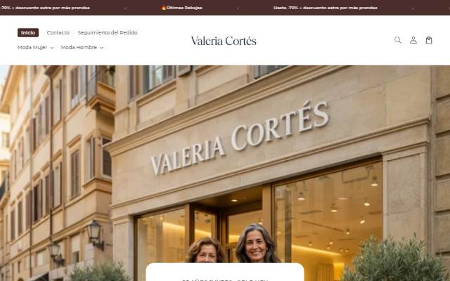 Valeria Cortés storefront