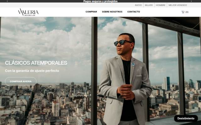 Valeria Moncler storefront