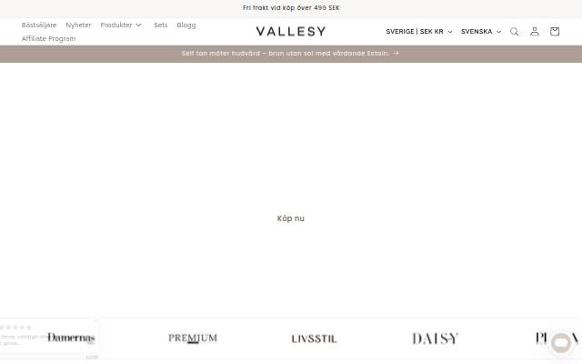 vallesyproducts.com storefront